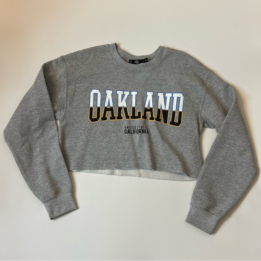 Missguided Oakland Crop Sweater